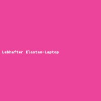 Lebhafter Elastan-Laptop