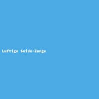 Luftige Seide-Zange