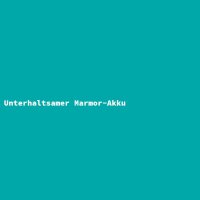 Unterhaltsamer Marmor-Akku