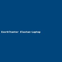 Exorbitanter Elastan-Laptop