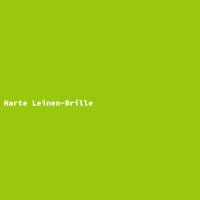 Harte Leinen-Brille