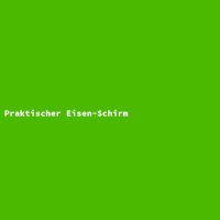 Praktischer Eisen-Schirm