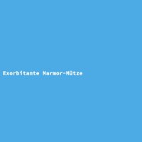 Exorbitante Marmor-M&uuml;tze