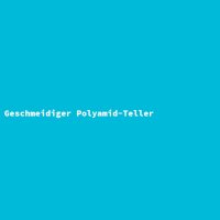 Geschmeidiger Polyamid-Teller
