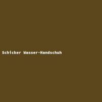 Schicker Wasser-Handschuh