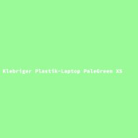 Klebriger Plastik-Laptop PaleGreen XS