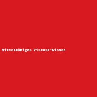 Mittelm&auml;&szlig;iges Viscose-Kissen