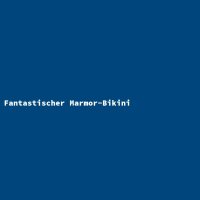 Fantastischer Marmor-Bikini