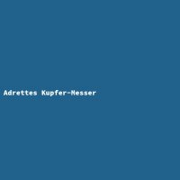 Adrettes Kupfer-Messer