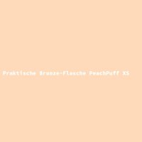 Praktische Bronze-Flasche PeachPuff XS
