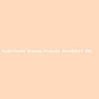 Praktische Bronze-Flasche PeachPuff XXL