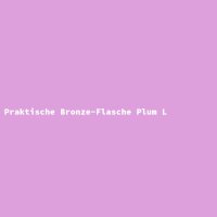 Praktische Bronze-Flasche Plum L