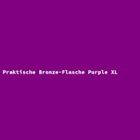 Praktische Bronze-Flasche Purple XL