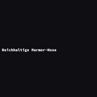 Reichhaltige Marmor-Hose