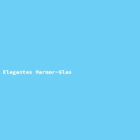 Elegantes Marmor-Glas