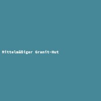 Mittelm&auml;&szlig;iger Granit-Hut