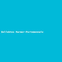 Beliebtes Marmor-Portemonnaie