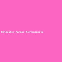 Beliebtes Marmor-Portemonnaie
