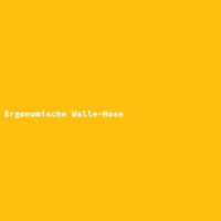 Ergonomische Wolle-Hose