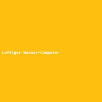 Luftiger Wasser-Computer