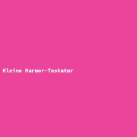Kleine Marmor-Tastatur