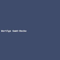 Wertige Samt-Decke