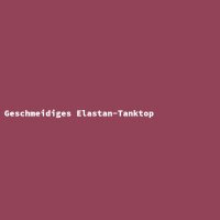 Geschmeidiges Elastan-Tanktop