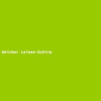 Weicher Leinen-Schirm