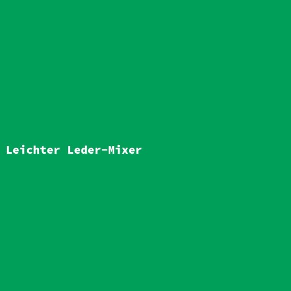 Leichter Leder-Mixer