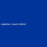 Lebhafter Granit-Bikini