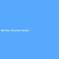 Weiche Viscose-Socke