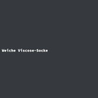 Weiche Viscose-Socke