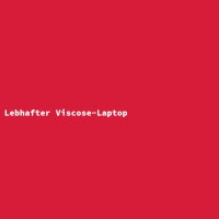 Lebhafter Viscose-Laptop