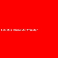 Leichtes Baumwolle-Pflaster