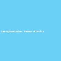Aerodynamischer Marmor-Klositz