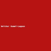 Weicher Gummi-Lappen