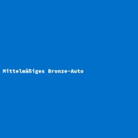 Mittelm&auml;&szlig;iges Bronze-Auto