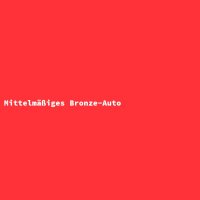 Mittelm&auml;&szlig;iges Bronze-Auto