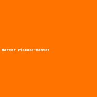 Harter Viscose-Mantel