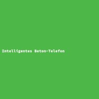 Intelligentes Beton-Telefon