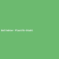 Beliebter Plastik-Stuhl