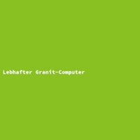 Lebhafter Granit-Computer