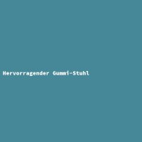 Hervorragender Gummi-Stuhl