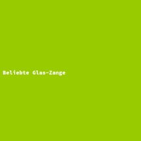 Beliebte Glas-Zange
