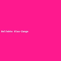 Beliebte Glas-Zange