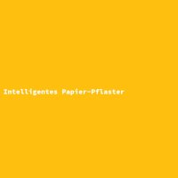 Intelligentes Papier-Pflaster