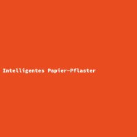 Intelligentes Papier-Pflaster