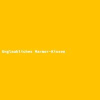 Unglaubliches Marmor-Kissen