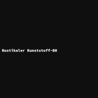 Rustikaler Kunststoff-BH
