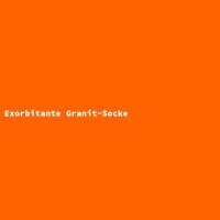 Exorbitante Granit-Socke